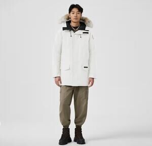 Canada Goose Langford Parka w/ Real Fur Trim Men Size S